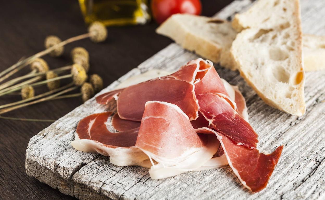 Lonja de jamón serrano